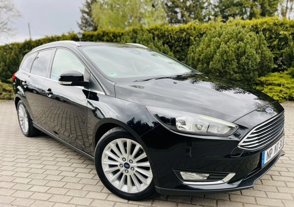Ford Focus cena 35900 przebieg: 104000, rok produkcji 2015 z Radzymin małe 781